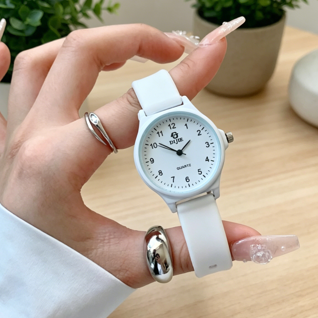 Korean-style minimalist forest aesthetic versatile fashion watch